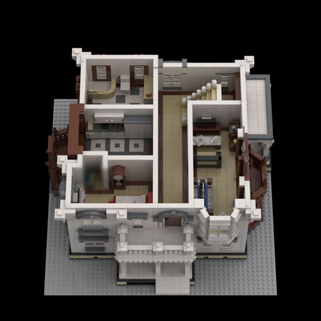 Victorian Suburban Residence Building Block - LesDiy - 