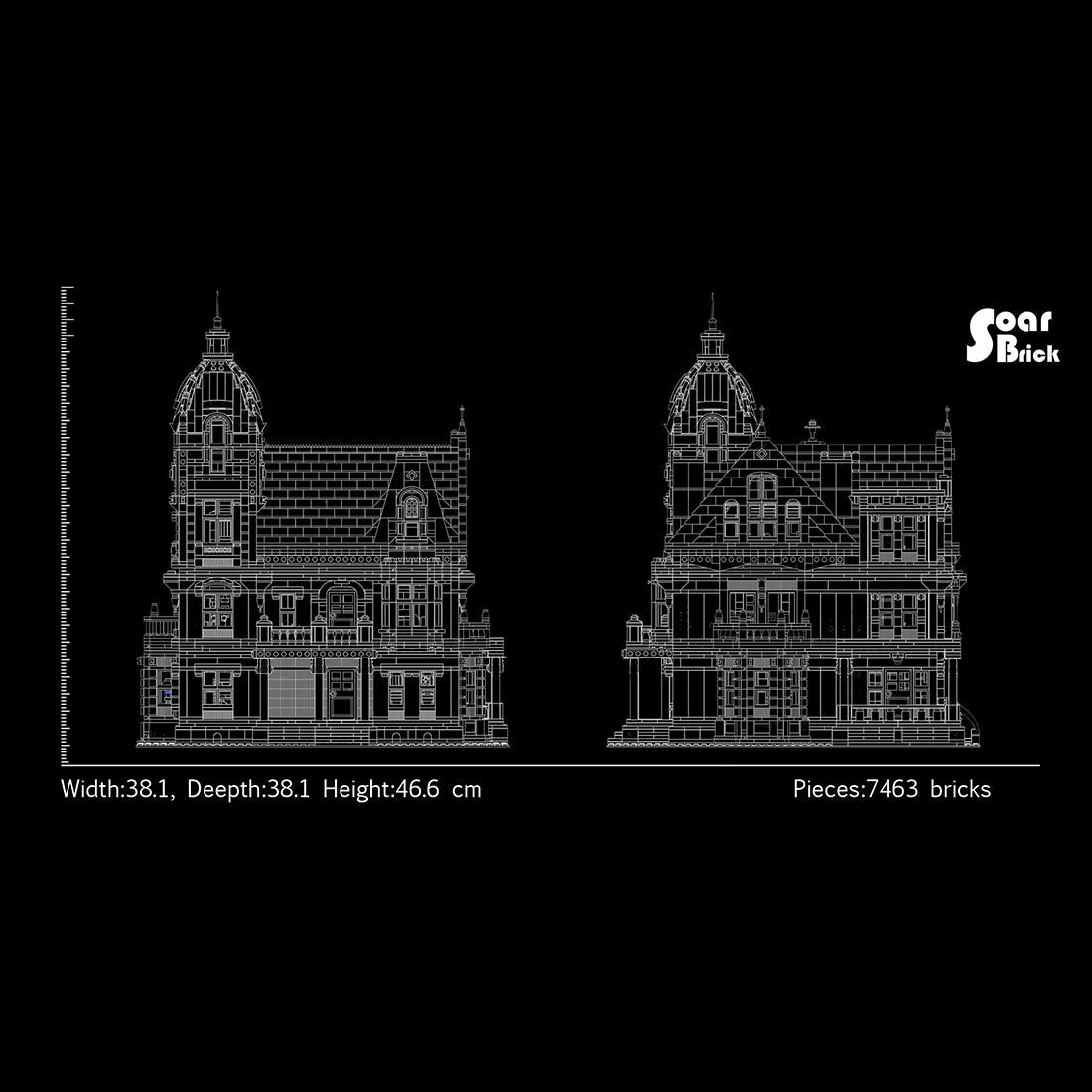 Victorian Suburban Residence Building Block - LesDiy - 