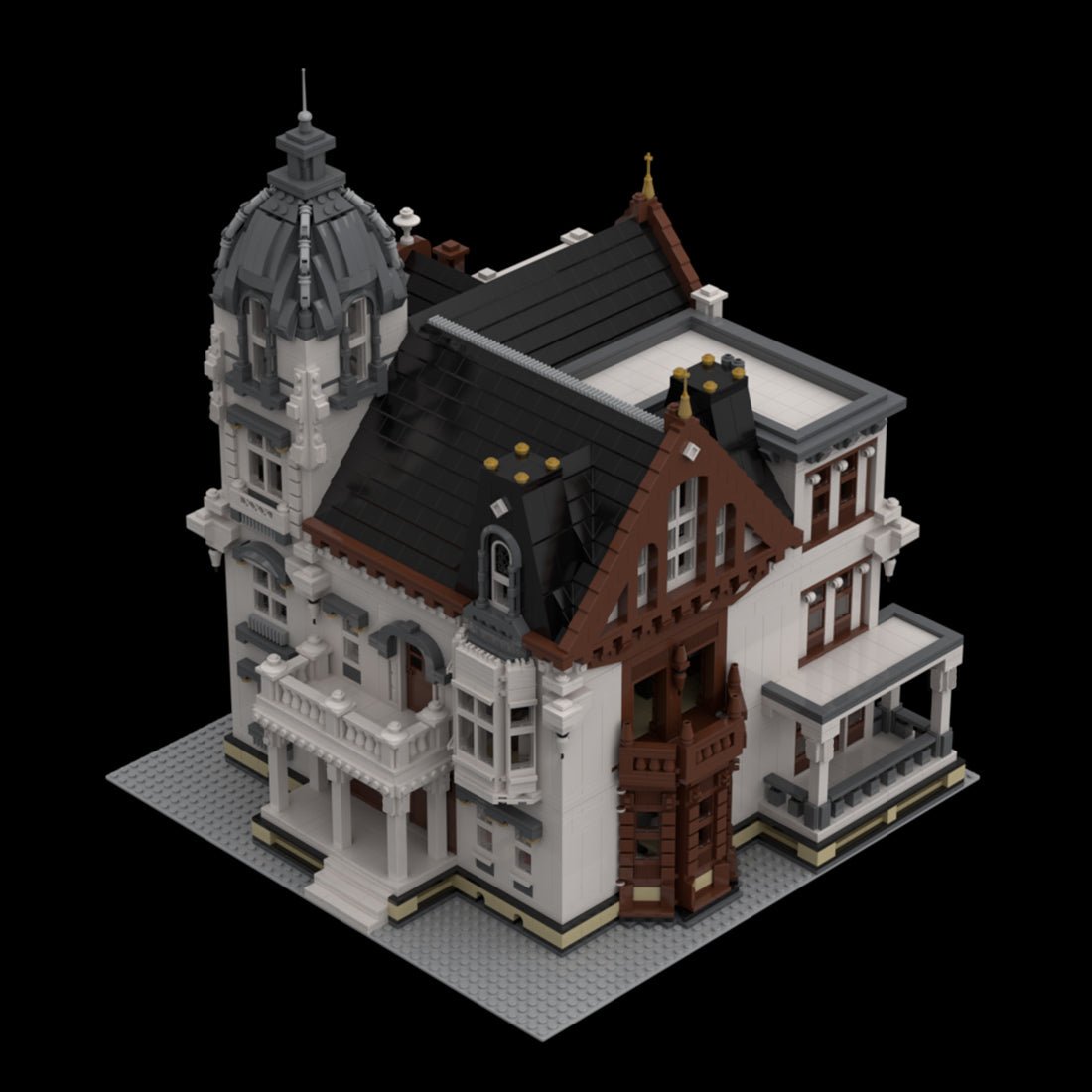 Victorian Suburban Residence Building Block - LesDiy - 