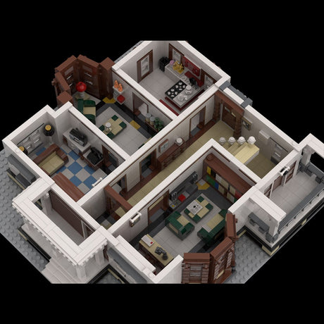 Victorian Suburban Residence Building Block - LesDiy - 