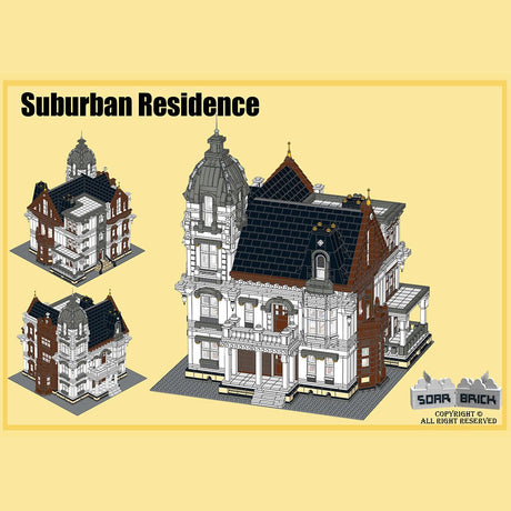 Victorian Suburban Residence Building Block - LesDiy - 