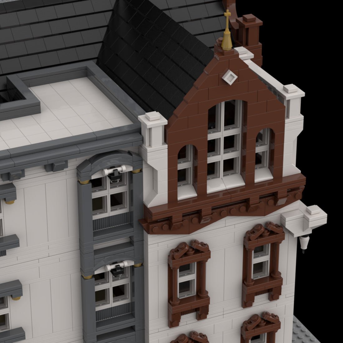 Victorian Suburban Residence Building Block - LesDiy - 