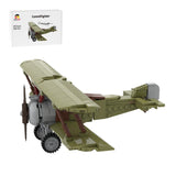 Vintage Military Biplane Building Blocks-LesDiy - 
