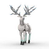 White Deer Mythical Creature Building Blocks-LesDiy-Building Blocks-