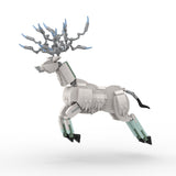 White Deer Mythical Creature Building Blocks-LesDiy-Building Blocks-