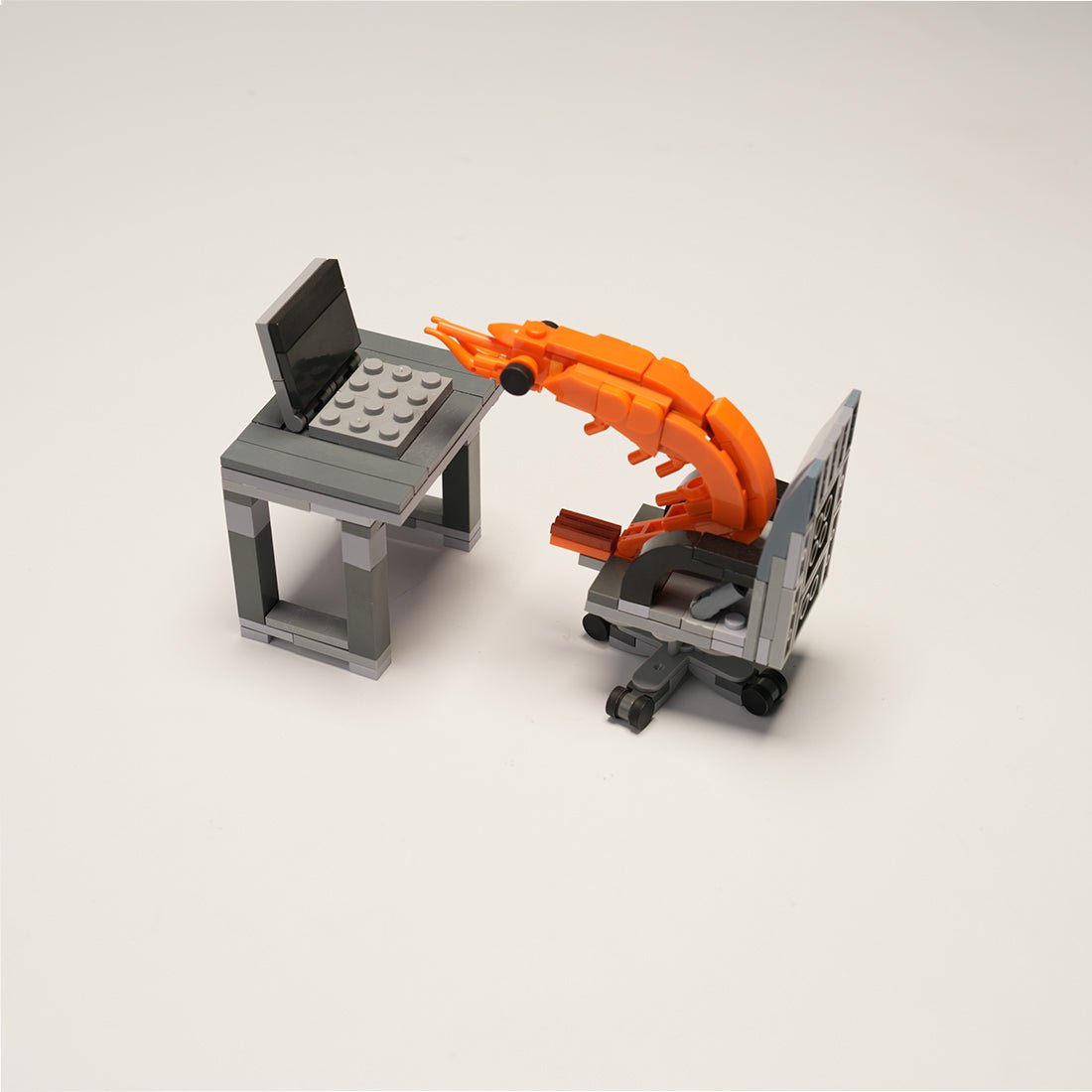 Working Shrimp Man Building Blocks - LesDiy - 