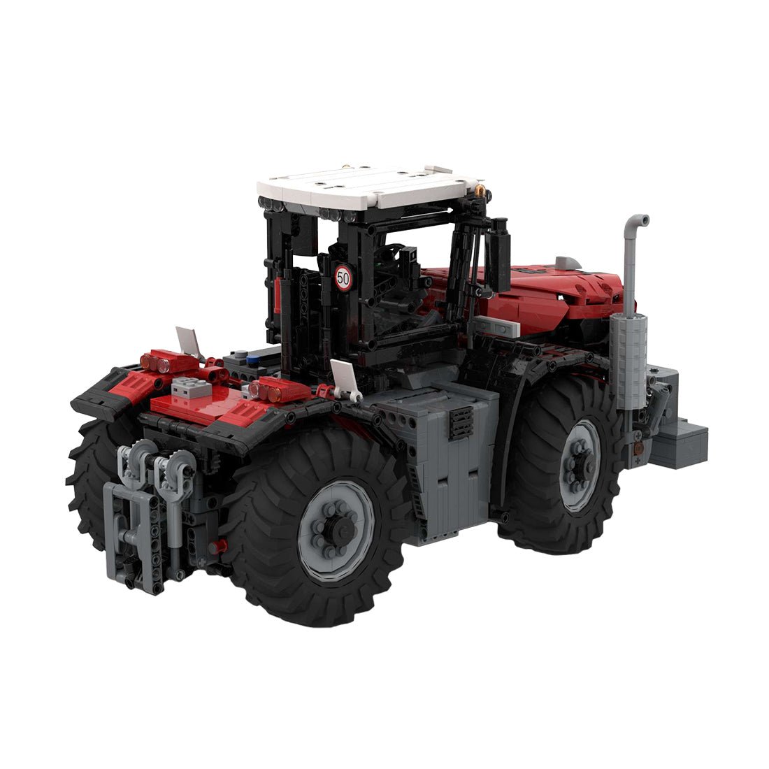 Xerion 5000 Tech Tractor - Red - LesDiy - 