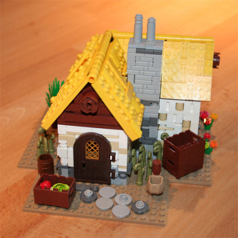 MOC-58003 Mittelalterliches Bauernhaus