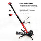 MOC Technic Liebherr LTM 1750 - 9.1 Mega - Crane V2.0 - LesDiy