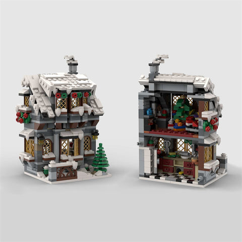 MOC-79497 Three Winter House (The Backside)
