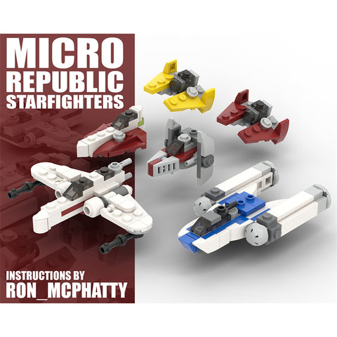 MOC-42376 Micro Republic Starfighters