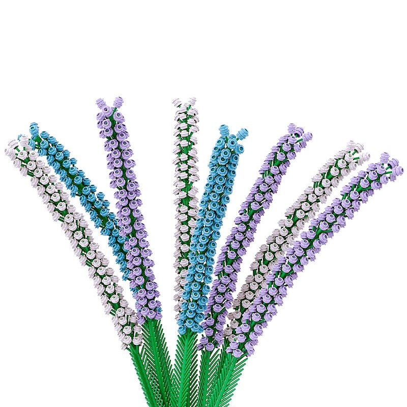 MOC 8 Blumensträuße Lavendel