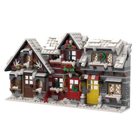MOC-58700 Three Winter House (The Front Side)