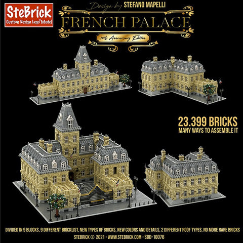 MOC-70573 Alles Gute zum Jubiläum Französischer Palast 