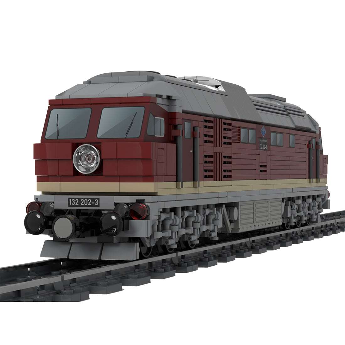 MOC-62517 BR132 Diesel Locomotive Model