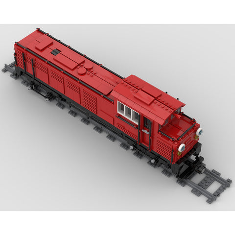 MOC-75548 Japanische DL 43 Lokomotive Bausteine 
