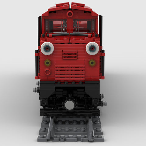 MOC-75548 Japanische DL 43 Lokomotive Bausteine 