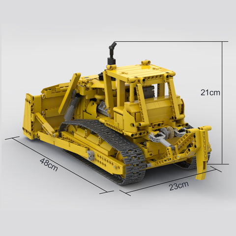 MOC-83756 Engineering Bulldozer Compitable with Lego