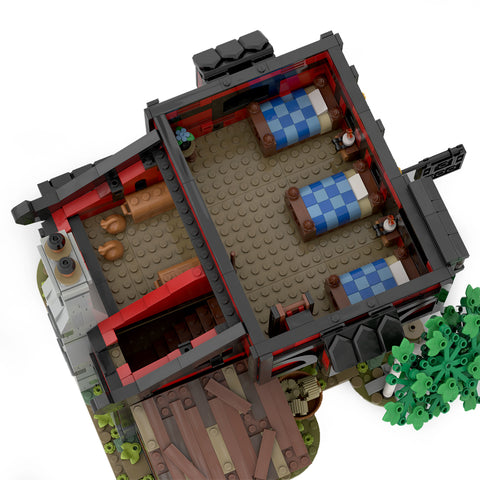 Technic House Middle Ages Building Compatible with Lego
