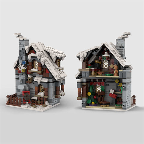 MOC-79497 Three Winter House (The Backside)