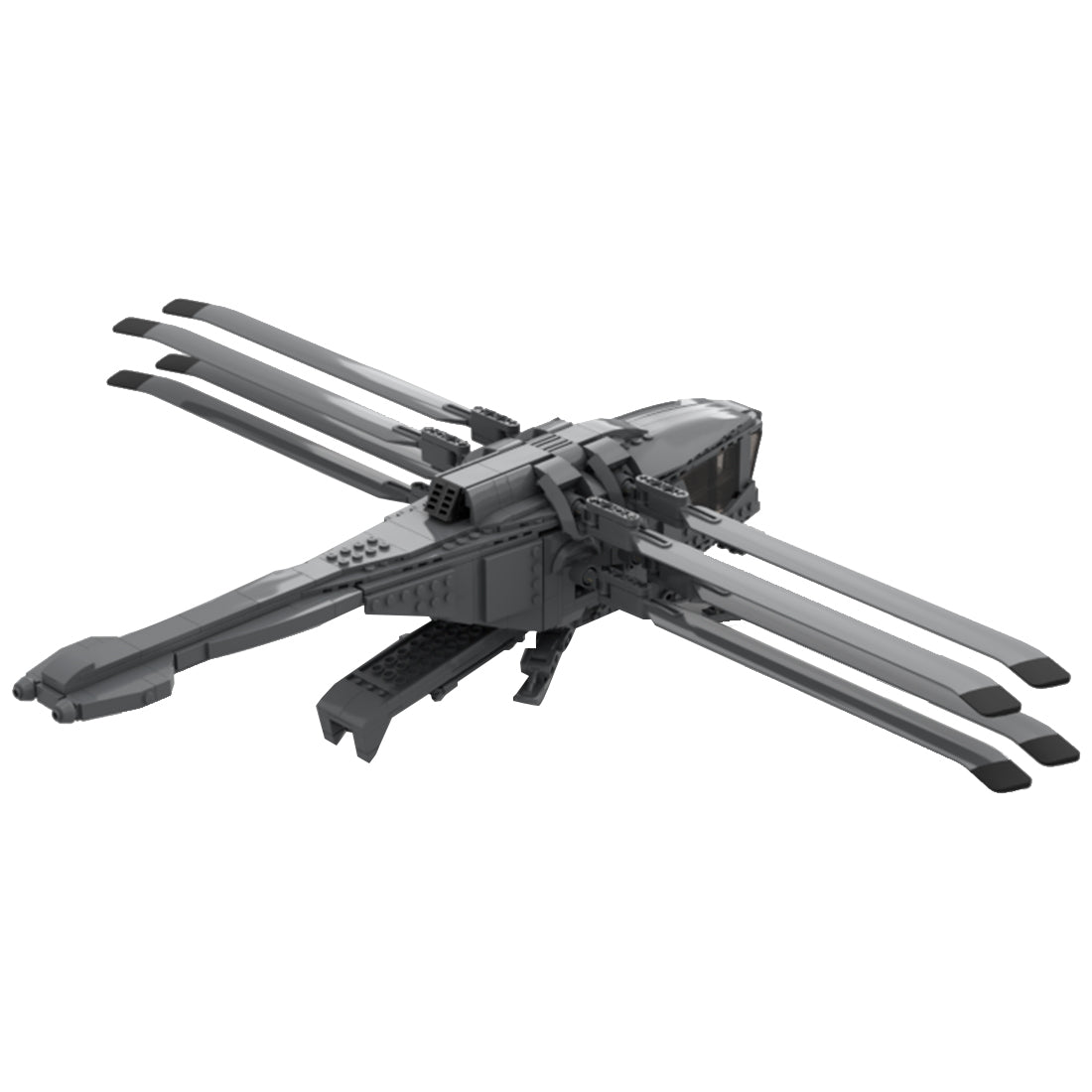 MOC-93682 Science Fiction Style Imperial Ornithopter Model