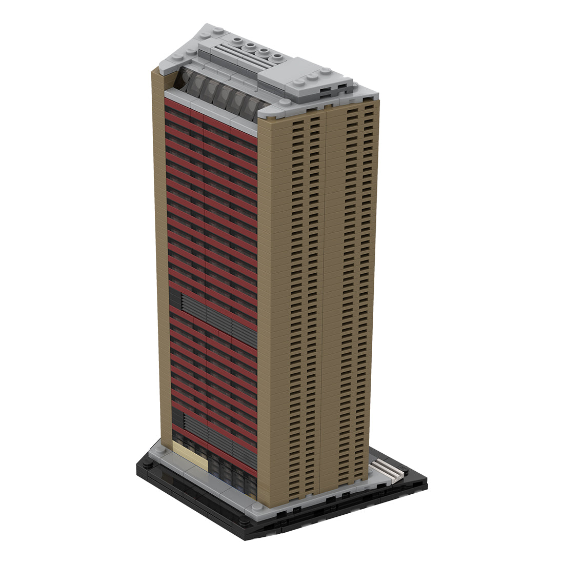 Instructions for WTC 7 (1987-2001) Building Blocks - Instructions Only