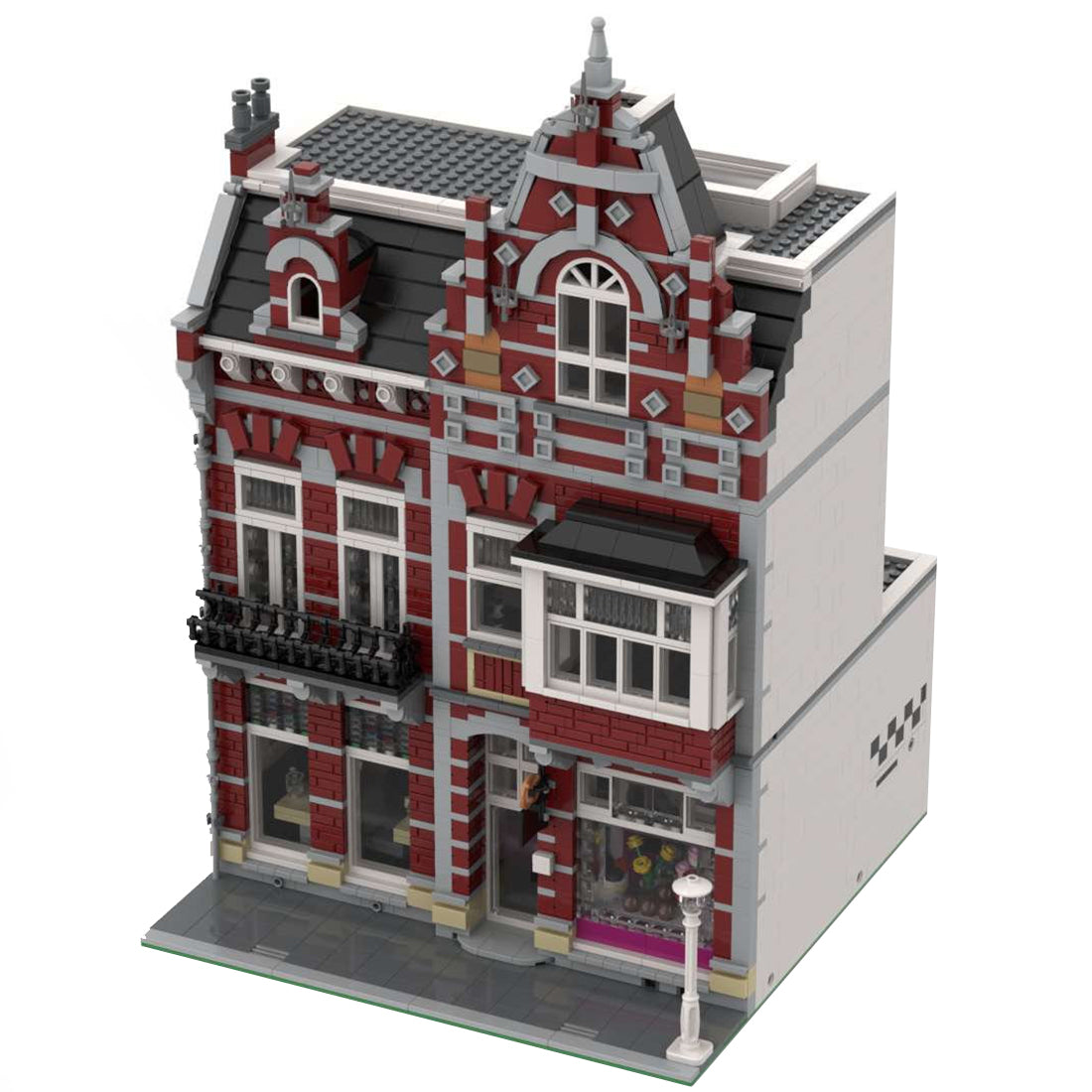MOC-100704 Dutch Pastry Shop Modular Building