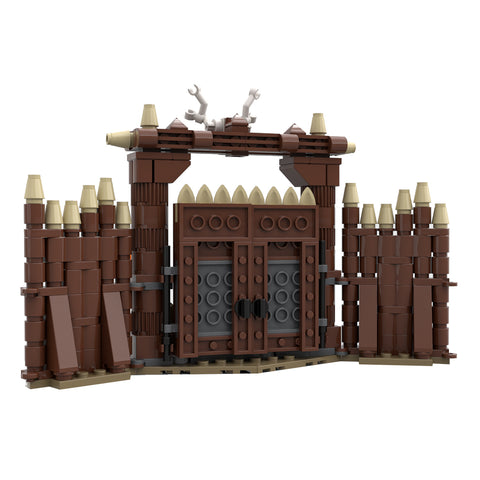MOC-103656 Village Gate Medieval Building Blocks