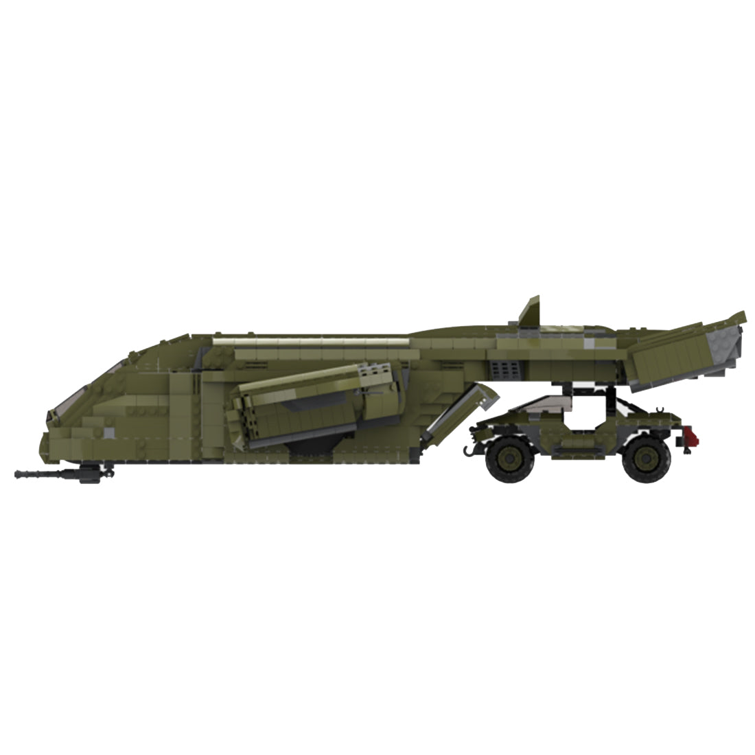 MOC-109063 D77 Troop Carrier Vehicle Model