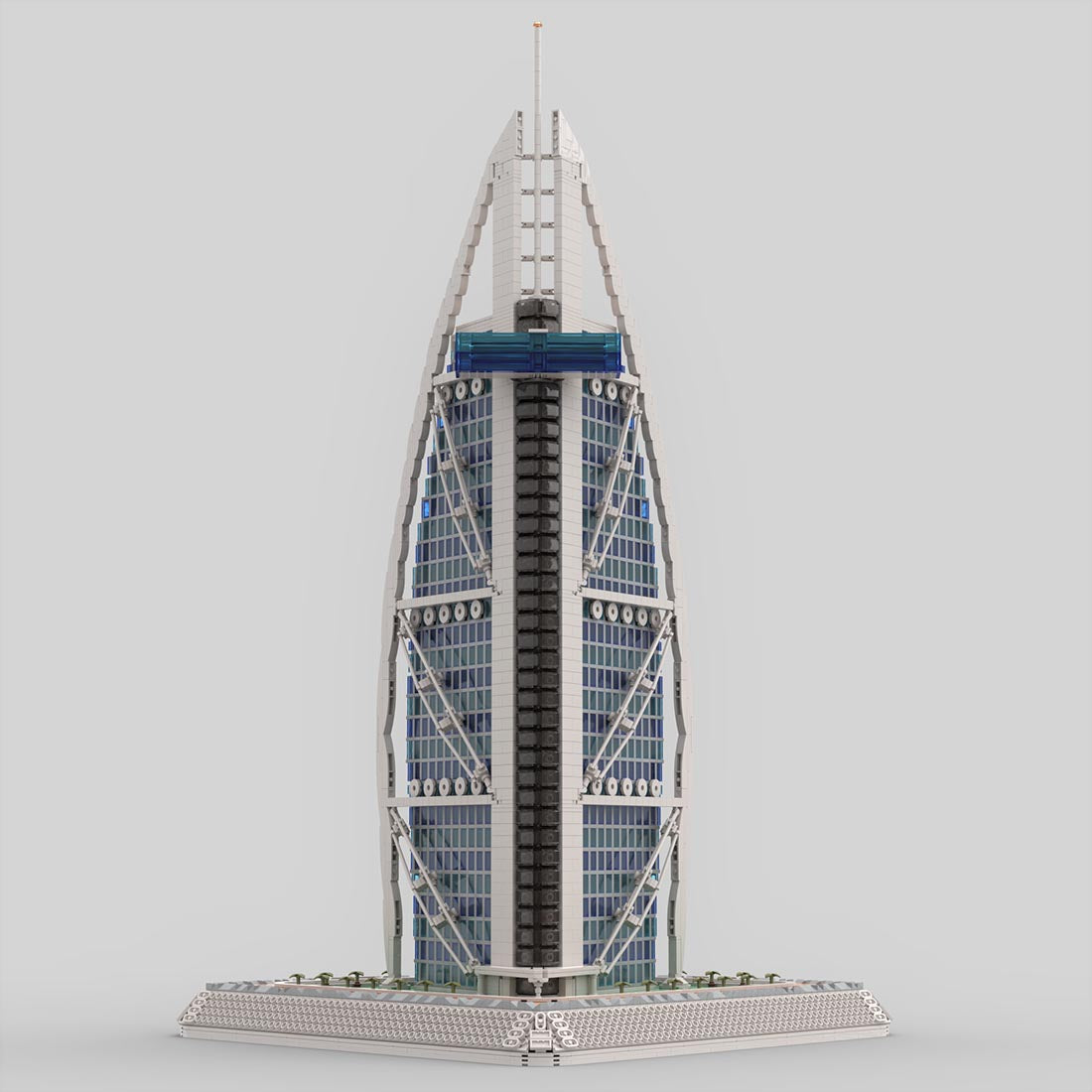 MOC-113482 Burj Al Arab Building Blocks