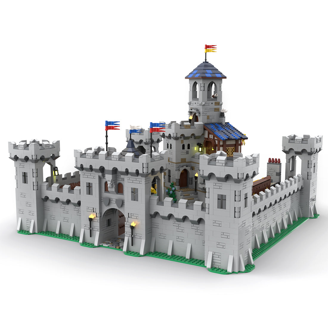 MOC-113656 Modular Medieval Castle