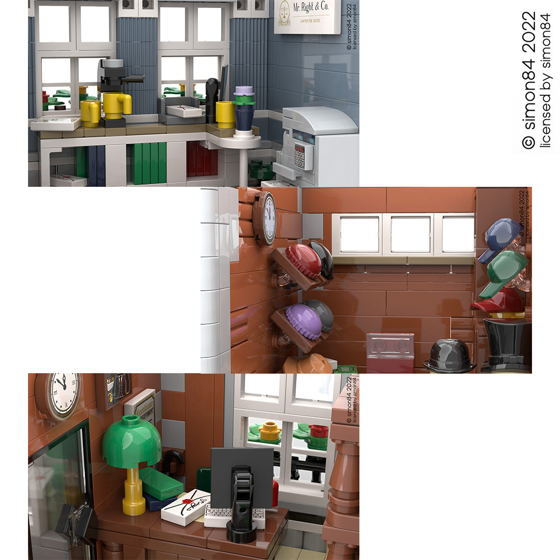 MOC-113849 Street Scene Toy Shop Modular Building