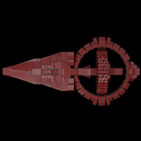 MOC-113904 Vulcan D'kyr Class Warship Building Blocks