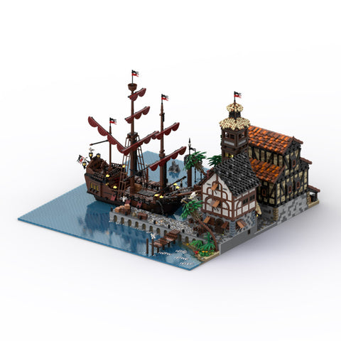 MOC-114510 Port Sauvage Pirate Town