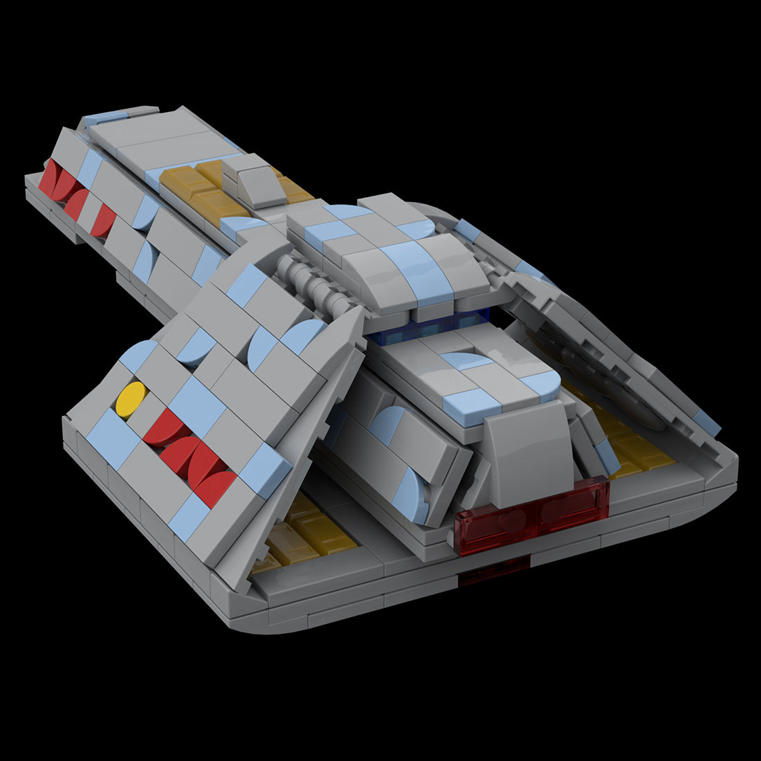 MOC-116677 T'Pau Starship Model Building Blocks
