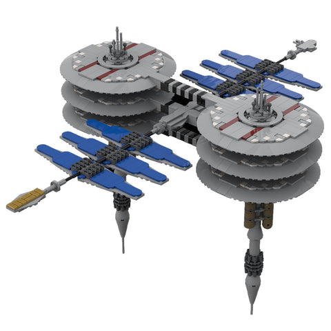 MOC-116821 Starfleet Jupiter Station Model Building Blocks