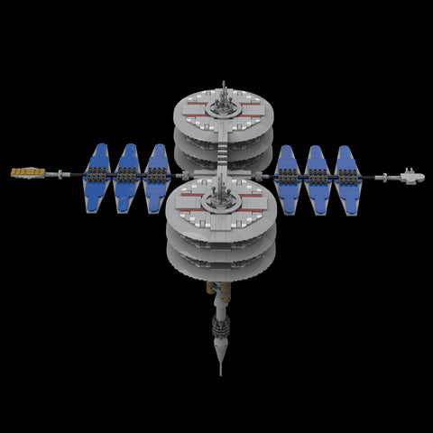 MOC-116821 Starfleet Jupiter Station Model Building Blocks