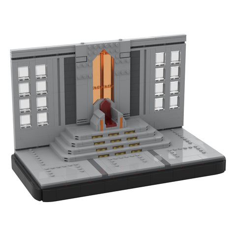 MOC-124631 Film Throne Model Building Blocks