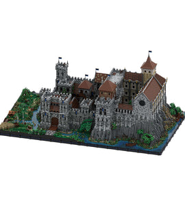 MOC-131299 Mittelalterliches Burgmodell
