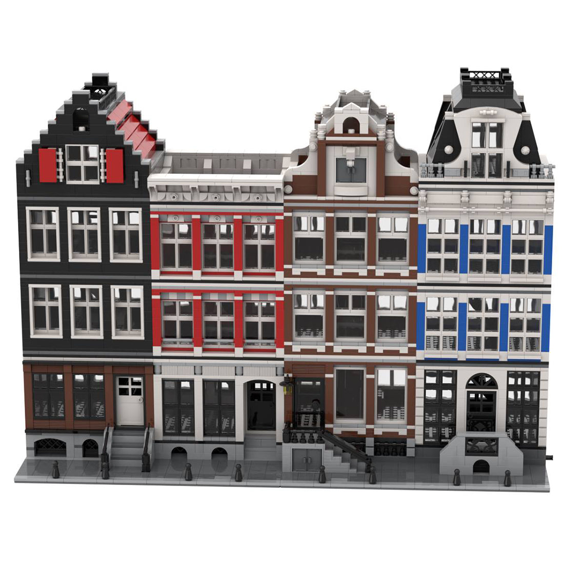 MOC-51061 Amsterdam Canal House Nr 4 Modular Building
