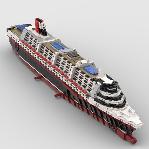 MOC-55935 MS Poseidon 1/500 Großes Dampfschiff-Set