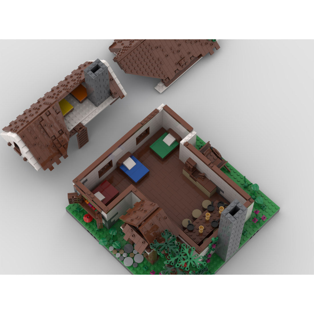 MOC-68432 Medieval House Building Blocks