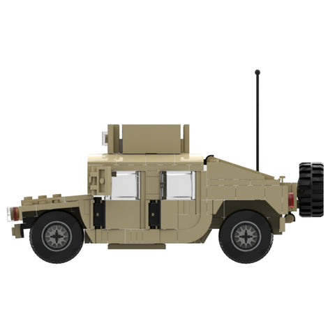 MOC-75437 Military Off-Road Vehicle Building Blocks