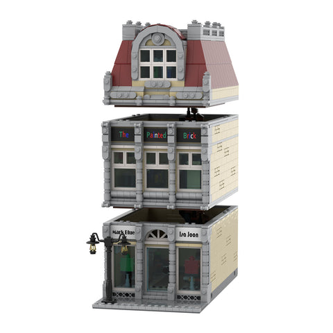 MOC-77465 Painted Brick Building Blocks