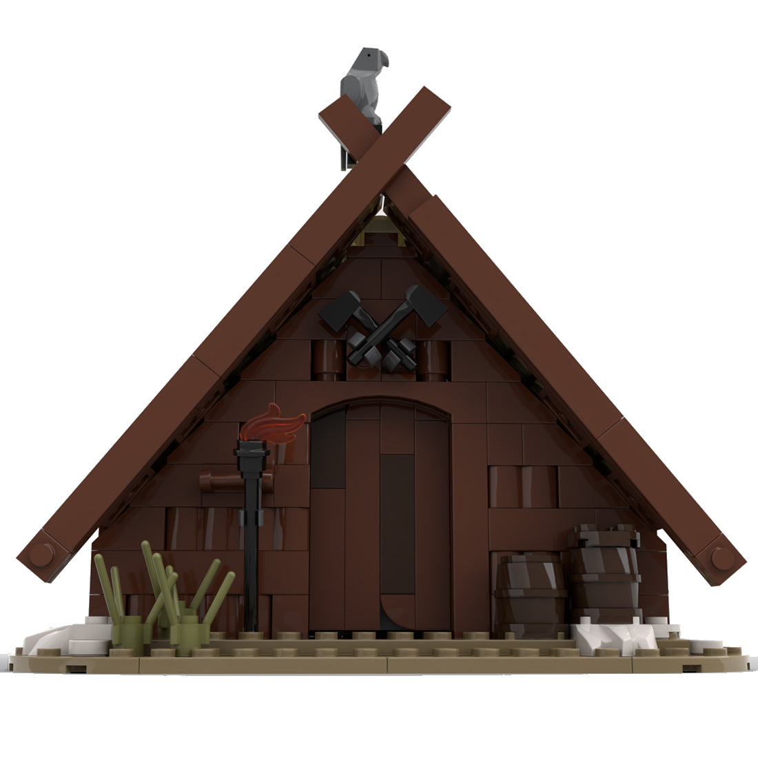 MOC-93063 The Viking's House Medieval Building Blocks