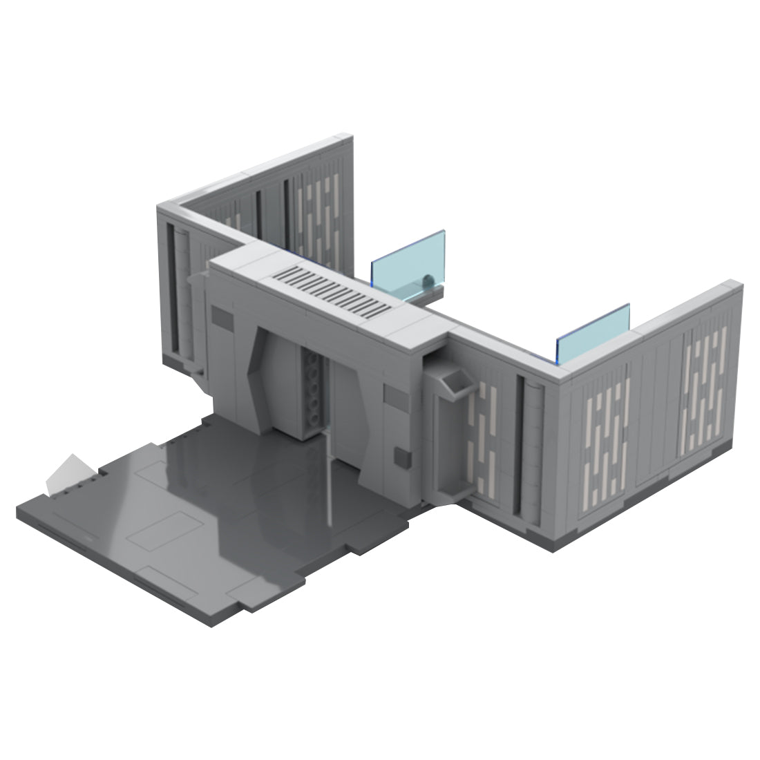 MOC-97476 Sci-fi Space Modular Conference Room Model