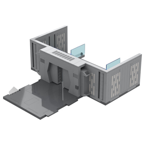 MOC-97476 Sci-fi Space Modular Conference Room Model