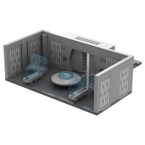 MOC-97476 Sci-fi Space Modular Conference Room Model