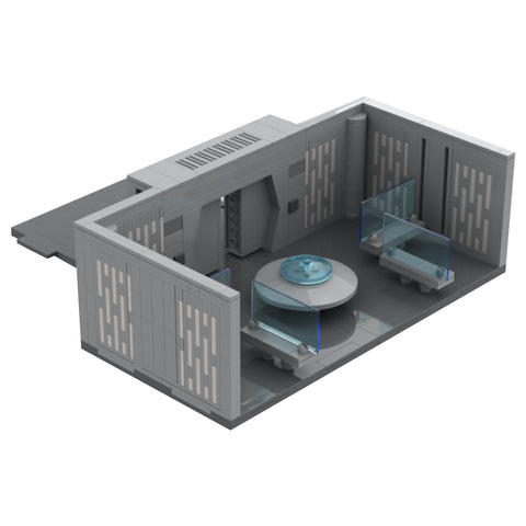 MOC-97476 Sci-fi Space Modular Conference Room Model