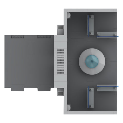 MOC-97476 Sci-fi Space Modular Conference Room Model